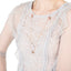 Butterfly long drop necklace