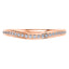 0.35ct Round Diamond Full Eternity Wedding Ring in 18ct Rose Gold