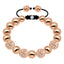 BonBon Gold Crystal & Rose Gold Polished Stainless Steel Bracelet