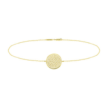 ALLURE STERLING SILVER & WHITE CRYSTAL BRACELET