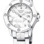 PRECISION STAINLESS STEEL, SILVER DIAL WITH SINGLE DIAMOND