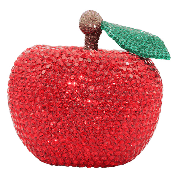 Homeware Delicious Red & Green Crystal Apple