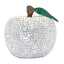 Homeware Crispy White & Green Crystal Apple