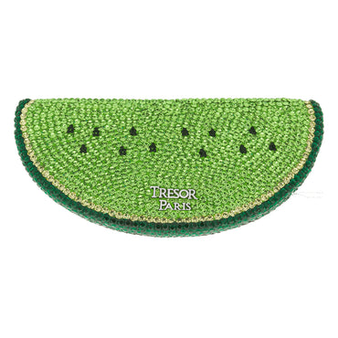 Homeware Mouth-watering Red & Green Crystal Watermelon