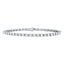 Round Brilliant H-SI Diamond Tennis Bracelet in 18ct White Gold