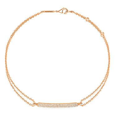 METRIC STERLING SILVER & WHITE CRYSTAL BRACELET