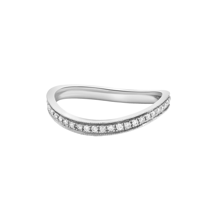 0.75ct Round Brilliant Diamond Eternity Ring set in 18ct White Gold