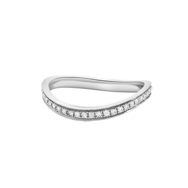 0.75ct Round Brilliant Diamond Eternity Ring set in 18ct White Gold