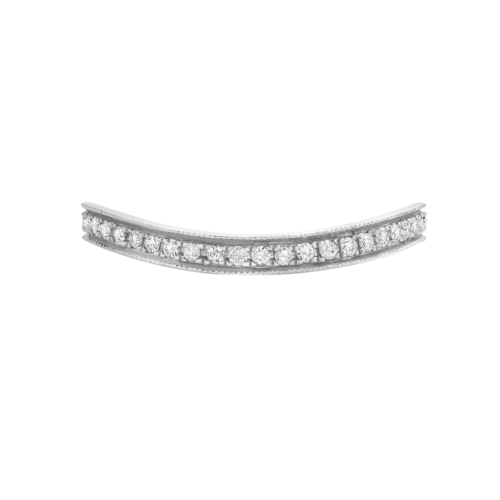 0.75ct Round Brilliant Diamond Eternity Ring set in 18ct White Gold