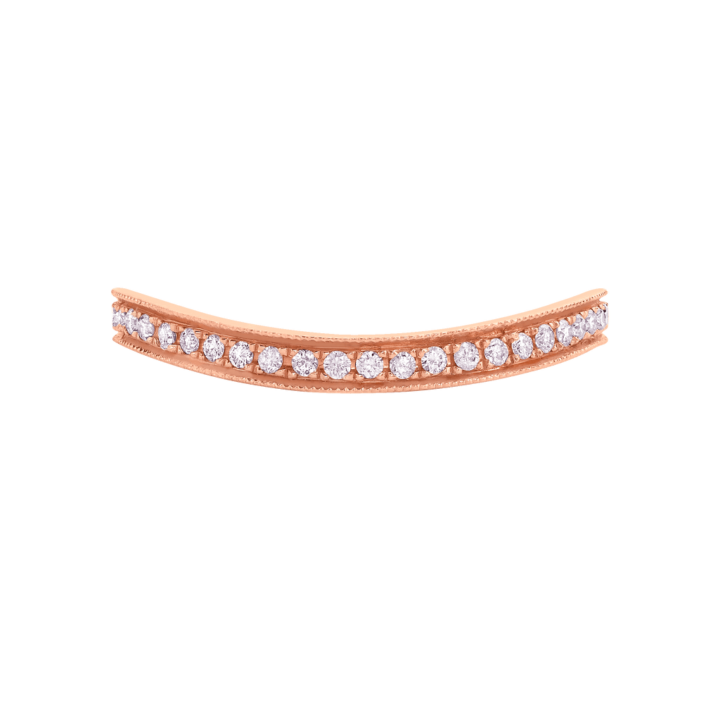 0.75ct Round Brilliant Diamond Eternity Ring set in 18ct Rose Gold