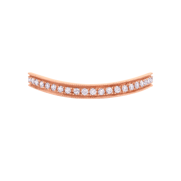 0.75ct Round Brilliant Diamond Eternity Ring set in 18ct Rose Gold