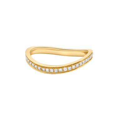 0.75ct Round Brilliant Diamond Eternity Ring set in 18ct Yellow Gold