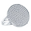 ALLURE STERLING SILVER & WHITE CRYSTAL RING