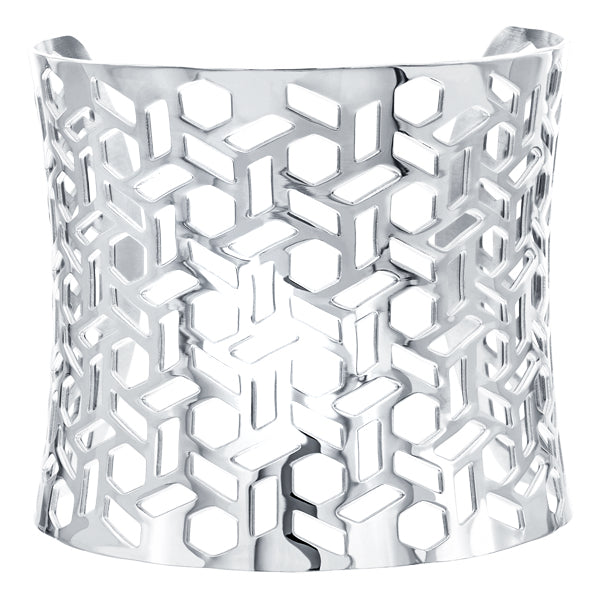 Vega Polished Stainless Steel Cuff