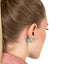 BONBON TITANIUM & LIGHT BLUE CRYSTAL EARRINGS