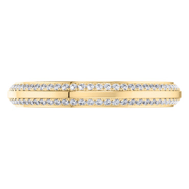 0.21ct Round Diamond Signature ET Wedding Ring in 18ct Yellow Gold