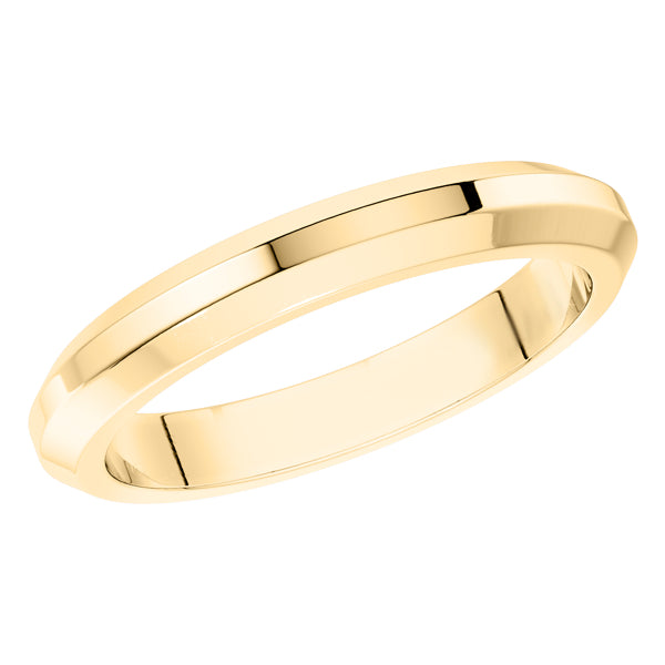 Plain TP Signature Wedding Ring in 18ct Yellow Gold