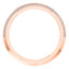 0.21ct Round Diamond Signature ET Wedding Ring in 18ct Rose Gold