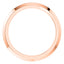 Plain TP Signature Wedding Ring in 18ct Rose Gold