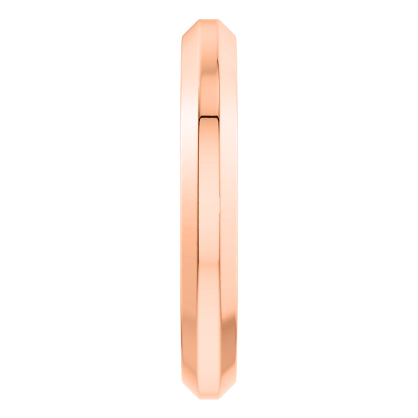 Plain TP Signature Wedding Ring in 18ct Rose Gold