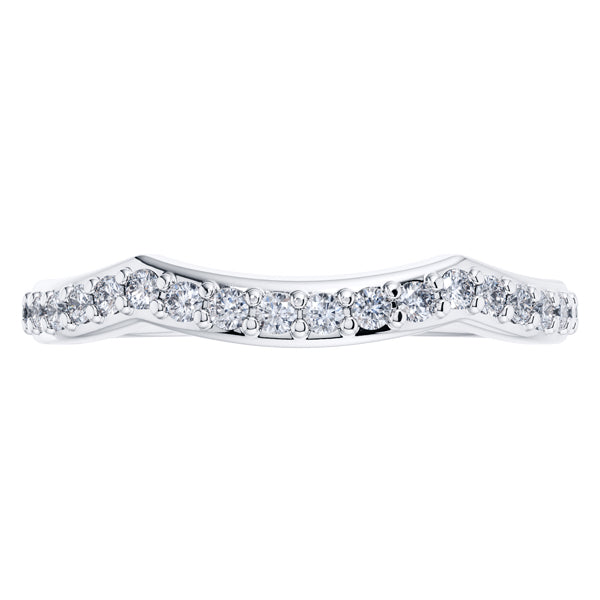 0.60ct Round Diamond Full Eternity Wedding Ring in 18ct White Gold