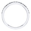 0.30ct Round Diamond Half Eternity Wedding Ring in 18ct White Gold