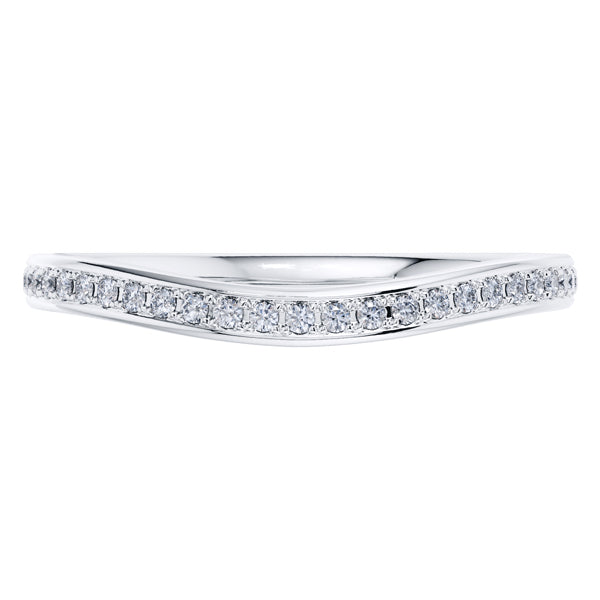 0.35ct Round Diamond Full Eternity Wedding Ring in 18ct White Gold