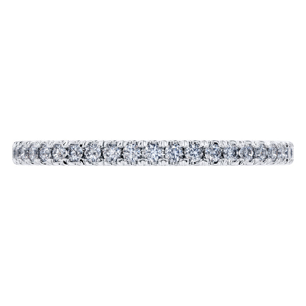 0.50ct Round Diamond Full Eternity Wedding Ring in 18ct White Gold