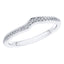 0.30ct Round Diamond Full Eternity Wedding Ring in 18ct White Gold