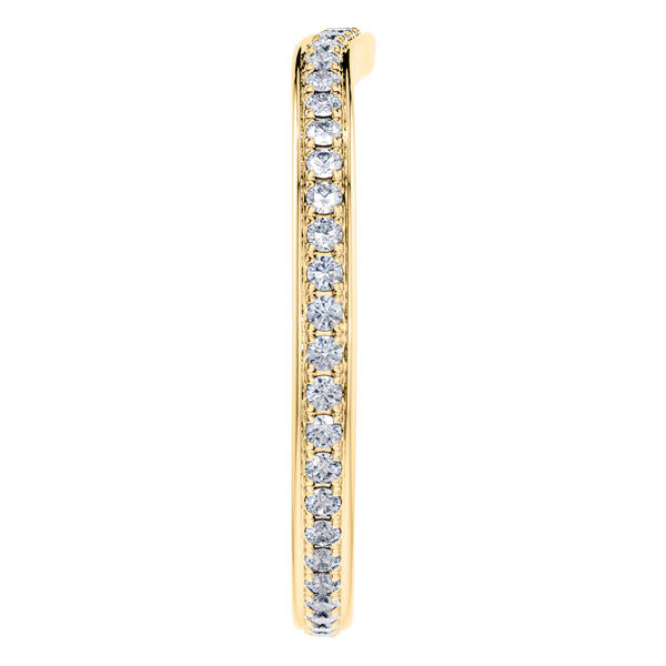 0.40ct Round Diamond Full Eternity Wedding Ring in 18ct Yellow Gold