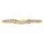 0.20ct Round Diamond Half Eternity Wedding Ring in 18ct Yellow Gold