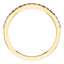 0.30ct Round Diamond Half Eternity Wedding Ring in 18ct Yellow Gold