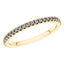 0.50ct Round Diamond Full Eternity Wedding Ring in 18ct Yellow Gold