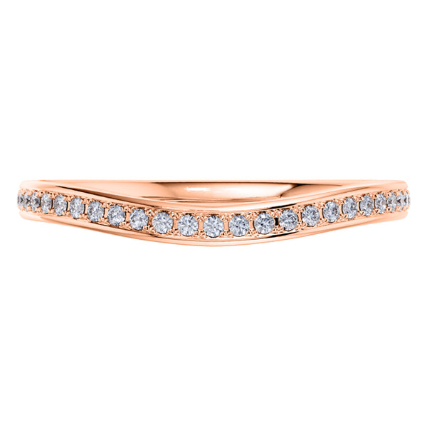 0.35ct Round Diamond Full Eternity Wedding Ring in 18ct Rose Gold