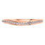 0.35ct Round Diamond Full Eternity Wedding Ring in 18ct Rose Gold