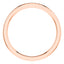 0.15ct Round Diamond Half Eternity Wedding Ring in 18ct Rose Gold