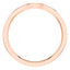 0.15ct Round Diamond Half Eternity Wedding Ring in 18ct Rose Gold