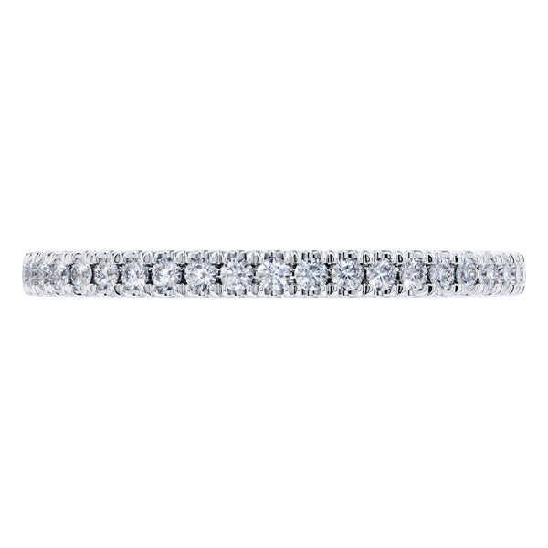 0.50ct Round Diamond Full Eternity Wedding Ring in Platinum