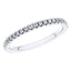 0.25ct Round Diamond Half Eternity Wedding Ring in Platinum