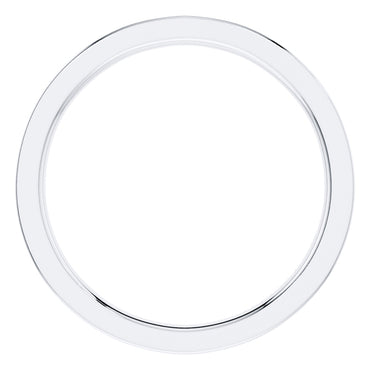 0.20ct Round Diamond Half Eternity Wedding Ring in Platinum