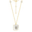 2.82ct Fancy Diamond Pendant & Chain Necklace in 18ct Yellow Gold