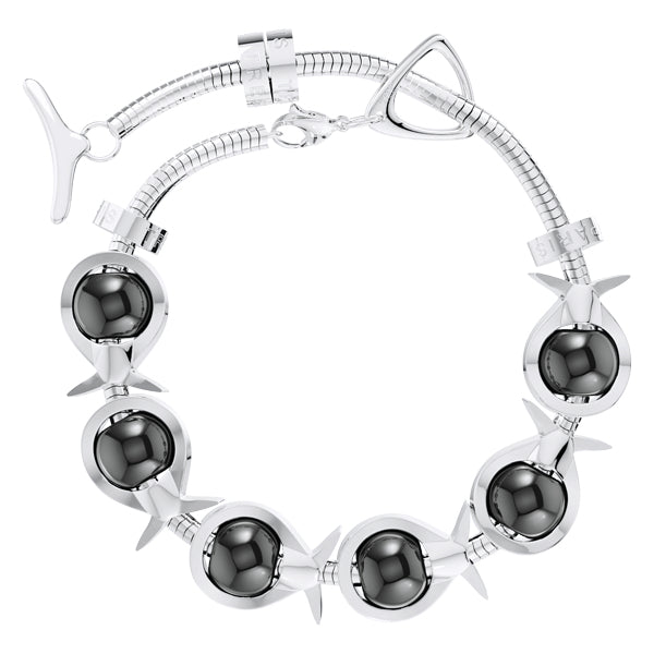 Phiiish Charm Bracelet in Premium Stainless Steel with Fish Charm