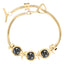 Phiiish Charm Bracelet in Premium Yellow Gold Stainless Steel with Charm