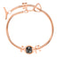 Phiiish Charm Bracelet in Premium Rose Gold Stainless Steel with Charm