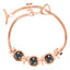 Phiiish Charm Bracelet in Premium Rose Gold Stainless Steel with Charm