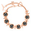 Phiiish Charm Bracelet in Premium Rose Gold Stainless Steel with Charm