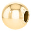 Phiiish 8mm Ball Charm in Premium Yellow Gold Plated Stainless Steel