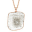 2.82ct Fancy Diamond Pendant & Chain Necklace in 18ct Rose Gold