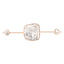 2.38ct Stylish Fancy Slice of Diamond Bracelet in 18ct Rose Gold